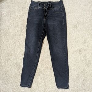 Stylish Dark Blue Women's Skinny Jeans